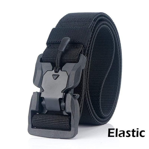 Military Equipment Combat Tactical Belts For Men US Army Training Elastic Nylon Belt