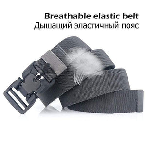Military Equipment Combat Tactical Belts For Men US Army Training Elastic Nylon Belt