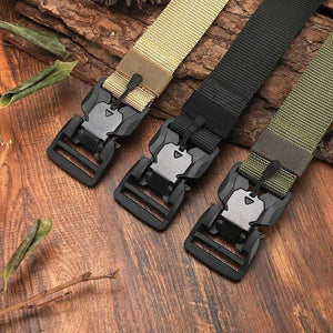 Military Equipment Combat Tactical Belts for Men US Army Training Nylon Metal Buckle Waist Belt Outdoor Hunting Waistband