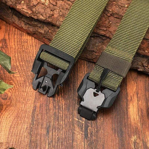 Military Equipment Combat Tactical Belts for Men US Army Training Nylon Metal Buckle Waist Belt Outdoor Hunting Waistband