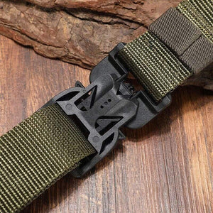 Military Equipment Combat Tactical Belts for Men US Army Training Nylon Metal Buckle Waist Belt Outdoor Hunting Waistband