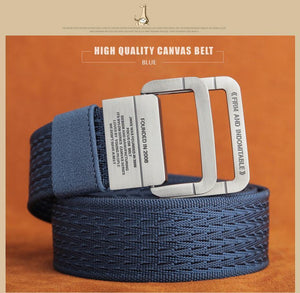 Planet Gates Military Equipment Tactical Belt Man Double Ring Buckle Thicken Canvas Belts for Men Waistband