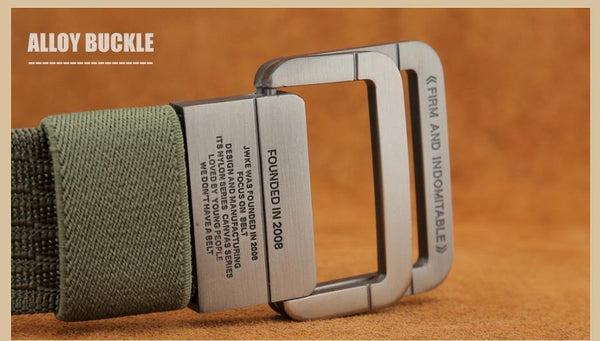 Planet Gates Military Equipment Tactical Belt Man Double Ring Buckle Thicken Canvas Belts for Men Waistband