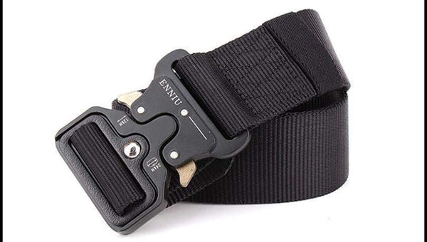 Planet Gates Military Equipment Tactical Belt Men Nylon Knock Off Metal Buckle Army Belt Strap Heavy Duty Soldier Combat Waist Belts