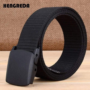 Military Men Belt Army Belts Adjustable Belt Men Outdoor Travel Tactical Waist Belt With Plastic Buckle For Pants 120cm