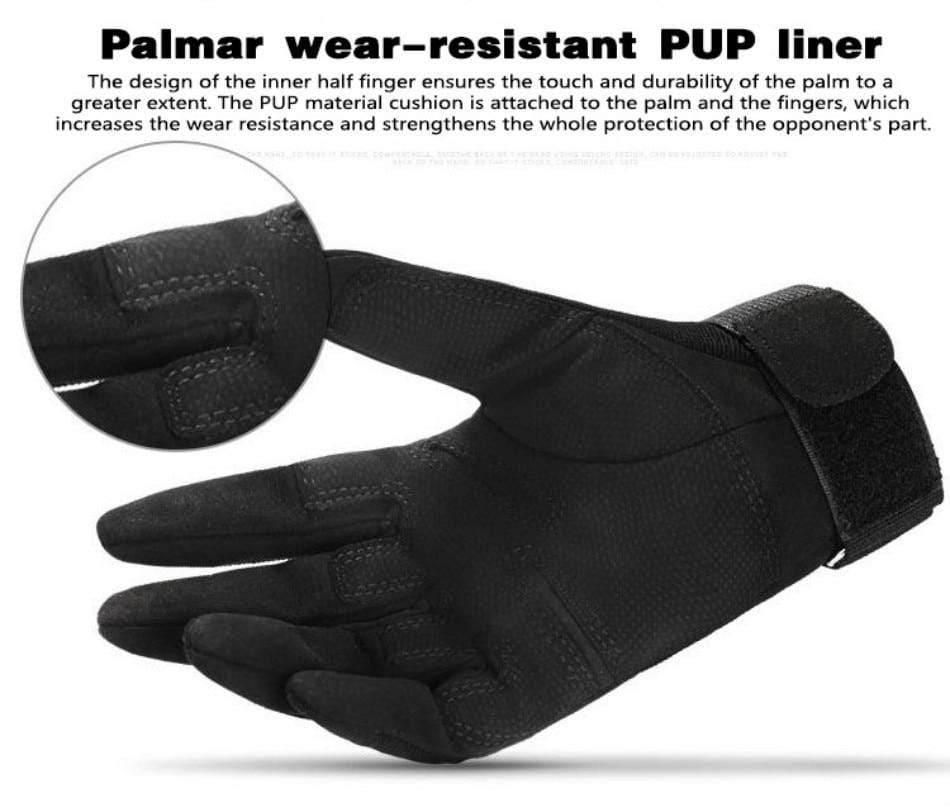 Planet Gates Military Tactical Gloves Outdoor Sports Army Full Finger Combat Motocycle Slip-resistant Carbon Fiber Tortoise Shell Gloves