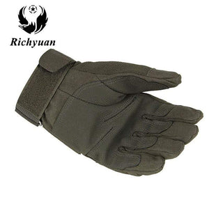 Planet Gates Military Tactical Gloves Outdoor Sports Army Full Finger Combat Motocycle Slip-resistant Carbon Fiber Tortoise Shell Gloves