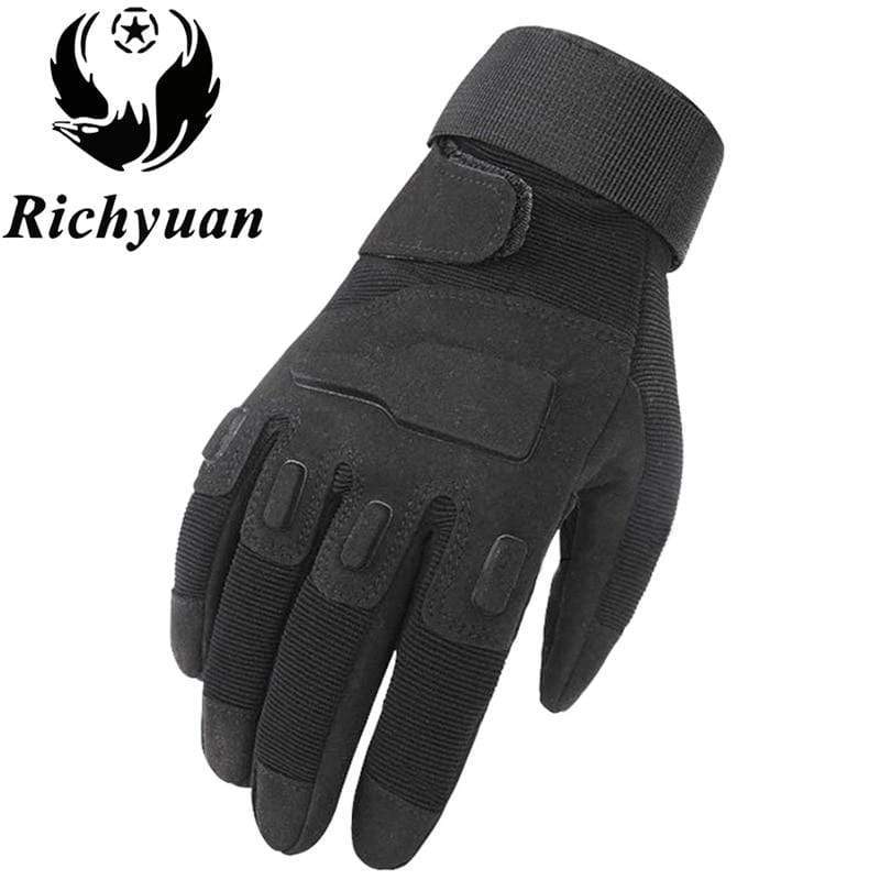 Planet Gates Military Tactical Gloves Outdoor Sports Army Full Finger Combat Motocycle Slip-resistant Carbon Fiber Tortoise Shell Gloves
