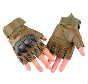 Planet Gates Military Tactical Gloves PU Leather Full Finger Glove Airsoft Paintball Bicycle Hunting Hiking Cycling Men Mittens Fingerless