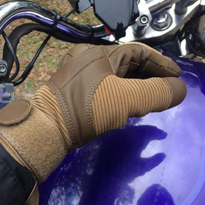 Planet Gates Military Tactical Gloves PU Leather Full Finger Glove Airsoft Paintball Bicycle Hunting Hiking Cycling Men Mittens Fingerless