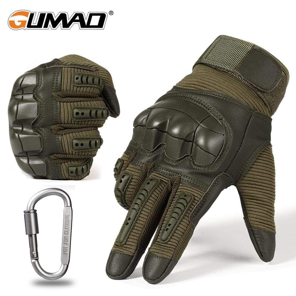 Planet Gates Military Tactical Gloves PU Leather Full Finger Glove Airsoft Paintball Bicycle Hunting Hiking Cycling Men Mittens Fingerless