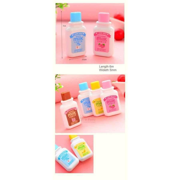 Planet Gates Milk bottle correction tapes Kawaii stationery Office accessories School supply material escolar papeleria F847