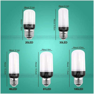 Planet Gates Milky Bulb E14 / 33LEDs / Cold White LED Light E27 Lamp E14 LED Bulb Corn 20 30 46 81 100 LEDs Lampada SMD5730 220V Corn Bulb Chandelier Candle Spotlight Home Decor