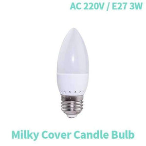 Planet Gates Milky Cover E27 3W / 20LEDs / Warm White LED Light E27 Lamp E14 LED Bulb Corn 20 30 46 81 100 LEDs Lampada SMD5730 220V Corn Bulb Chandelier Candle Spotlight Home Decor