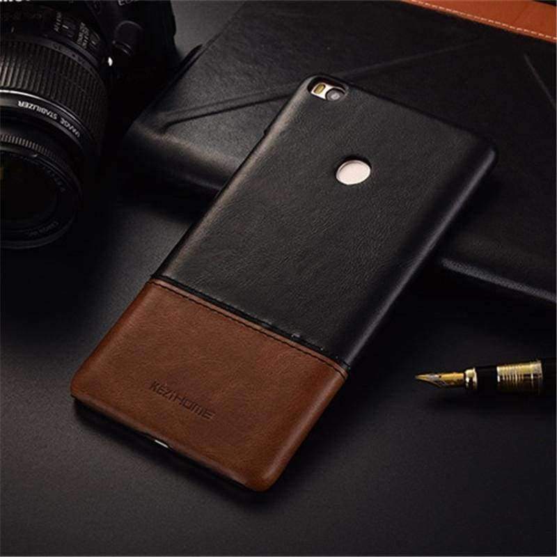 Planet Gates miMAX2 black / For max2 Vintage genuine leather back cover case For xiaomi mi max 2 3 phone cases and covers miMAX2 shell