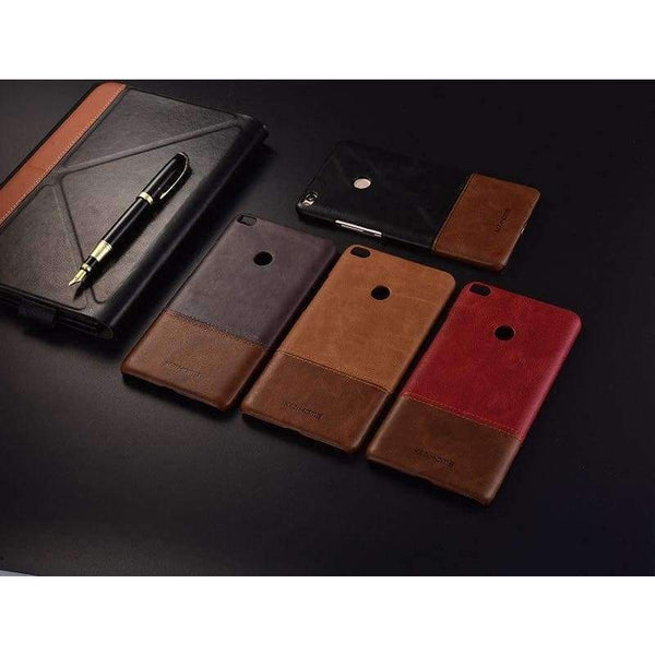 Planet Gates miMAX2 black / For max2 Vintage genuine leather back cover case For xiaomi mi max 2 3 phone cases and covers miMAX2 shell