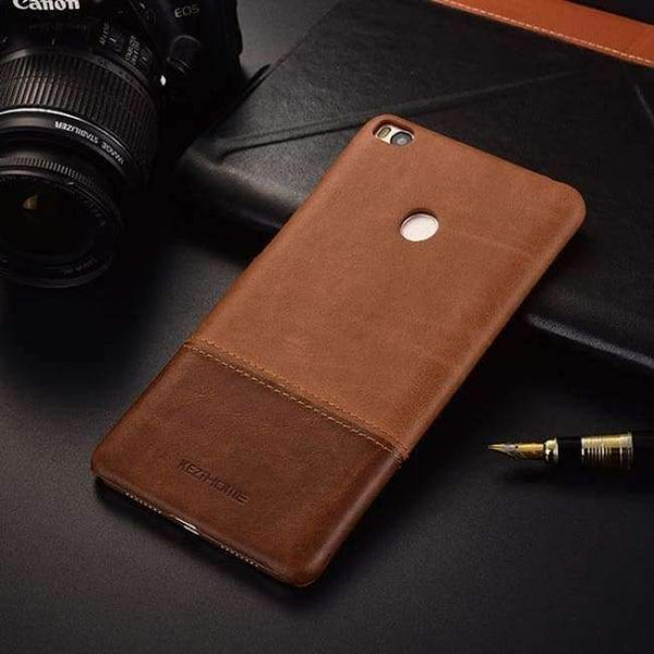 Planet Gates miMAX2 brown / For max2 Vintage genuine leather back cover case For xiaomi mi max 2 3 phone cases and covers miMAX2 shell