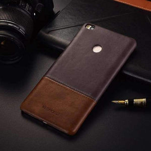 Planet Gates miMAX2 coffee / For max2 Vintage genuine leather back cover case For xiaomi mi max 2 3 phone cases and covers miMAX2 shell