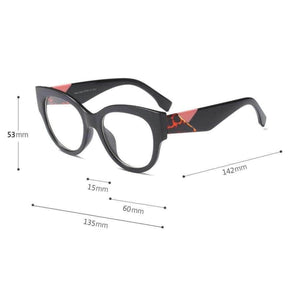 Planet Gates mimiyou Fashion Cat Eye Glasses Frame Women Optical Eyewear Grace Lady Eyeglasses Frame Clear UV400 Brand Designer oculos