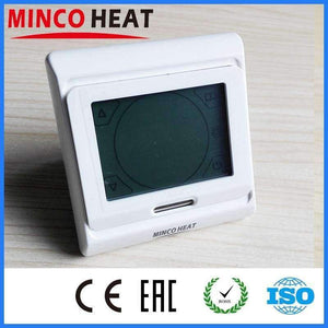 Planet Gates MINCO HEAT LCD Programmable Digital Room Floor Heating Thermostat Touch Screen Warming Floor Temperature Controller