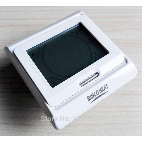 Planet Gates MINCO HEAT LCD Programmable Digital Room Floor Heating Thermostat Touch Screen Warming Floor Temperature Controller