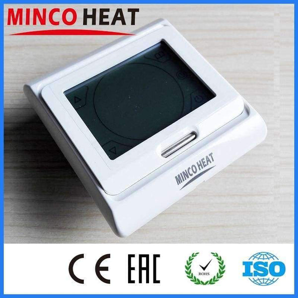 Planet Gates MINCO HEAT LCD Programmable Digital Room Floor Heating Thermostat Touch Screen Warming Floor Temperature Controller