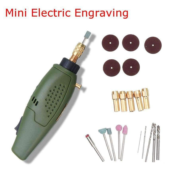 Planet Gates Mini 10W 12V Wood Carving Tools Set Electric Wood Chisel Engraving Pen Hand Drill Grinding Carving Tool DIY Hand Tools Set