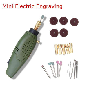 Planet Gates Mini 10W 12V Wood Carving Tools Set Electric Wood Chisel Engraving Pen Hand Drill Grinding Carving Tool DIY Hand Tools Set
