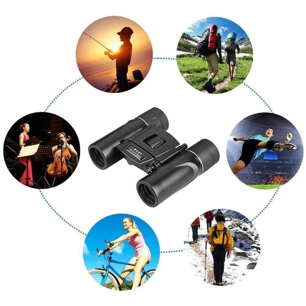 Planet Gates Mini 8x21 Zoom Binocular Long Range 3000m Folding HD Powerful  Telescope BAK4 FMC Optics Hunting Sports Camping Hiking