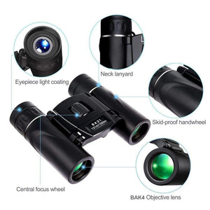 Planet Gates Mini 8x21 Zoom Binocular Long Range 3000m Folding HD Powerful  Telescope BAK4 FMC Optics Hunting Sports Camping Hiking