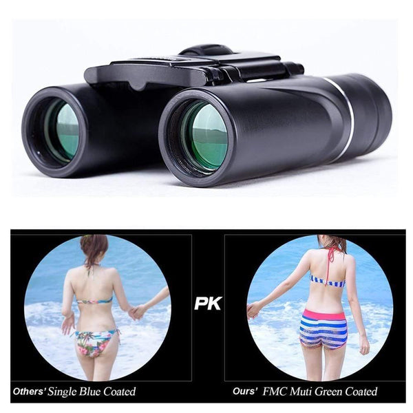 Planet Gates Mini 8x21 Zoom Binocular Long Range 3000m Folding HD Powerful  Telescope BAK4 FMC Optics Hunting Sports Camping Hiking