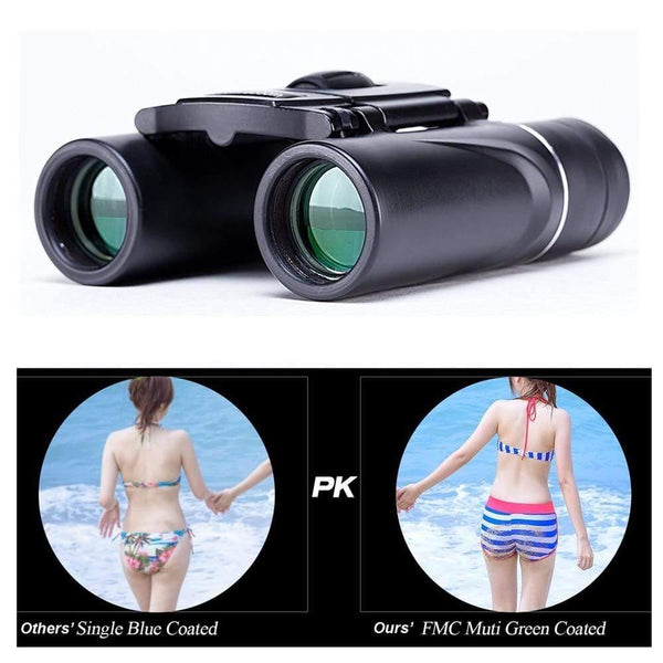 Planet Gates Mini 8x21 Zoom Binocular Long Range 3000m Folding HD Powerful  Telescope BAK4 FMC Optics Hunting Sports Camping Hiking