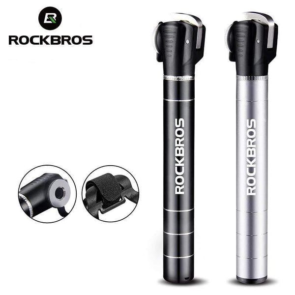 Planet Gates Mini Bicycle Pumps Portable MTB  Bike Aluminum Alloy Cycling Bike Pump Fit Presta & Schrader Valve Bicycle Accessories