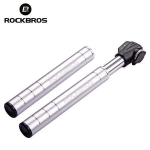 Planet Gates Mini Bicycle Pumps Portable MTB  Bike Aluminum Alloy Cycling Bike Pump Fit Presta & Schrader Valve Bicycle Accessories