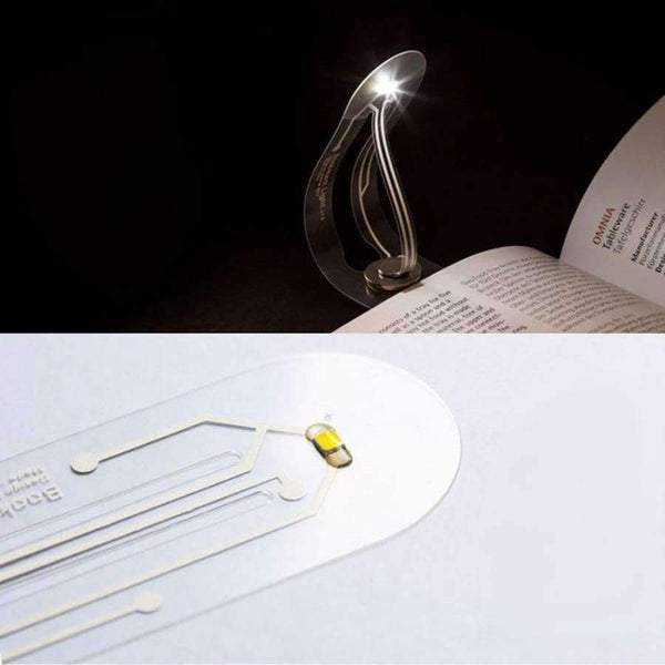 Planet Gates Mini Bookmark lamp Ultra Bright Flexible LED Book Lights Creative Reading Lamp Novelty Bookmark Night Light For Laptop Notebook