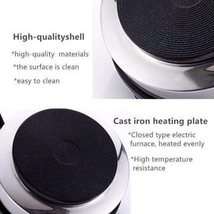 Planet Gates Mini Electric Stove Hot Plate Cooking Plate Multifunction Coffee Tea Heater Home Appliance Hot Plates for Kitchen 220V 500W