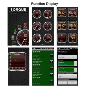 Planet Gates Mini Elm327 Bluetooth OBD2 V1.5 Elm 327 V 1.5 OBD 2 Car Diagnostic-Tool Scanner Elm-327 OBDII Adapter Auto Diagnostic Tool