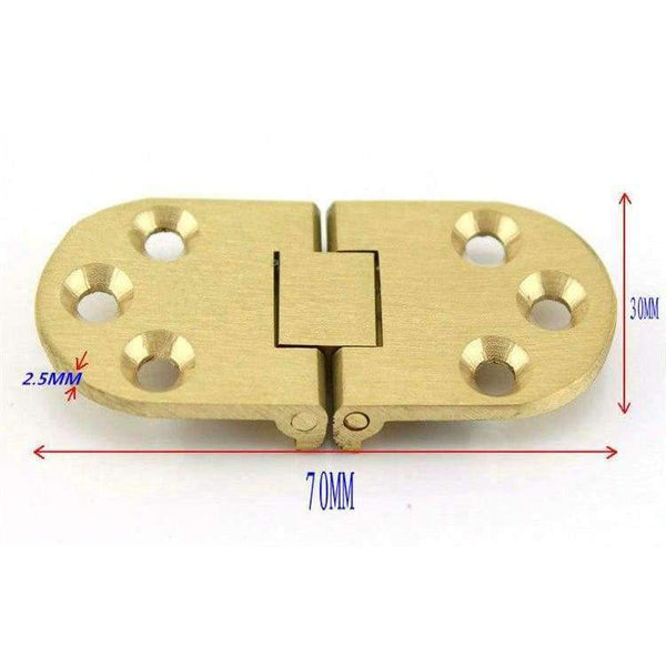 Planet Gates Mini folding hinge table desk furniture hardware accessories copper zinc alloy stainless steel hinges