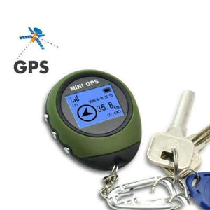 Planet Gates Mini GPS Tracker Tracking Device Travel Portable Keychain Locator Pathfinding Motorcycle Vehicle Sport Handheld Keychain