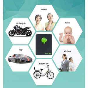 Planet Gates Mini GSM/GPRS Tracker Global Real Time GSM GPRS Tracking Device With SOS Button for Cars Kids Elder Pets