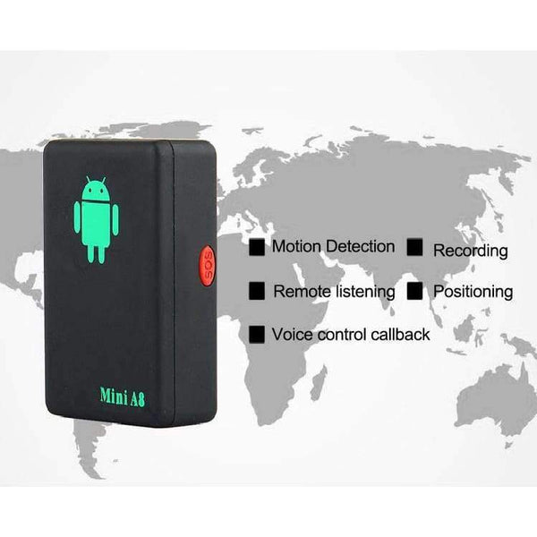 Planet Gates Mini GSM/GPRS Tracker Global Real Time GSM GPRS Tracking Device With SOS Button for Cars Kids Elder Pets