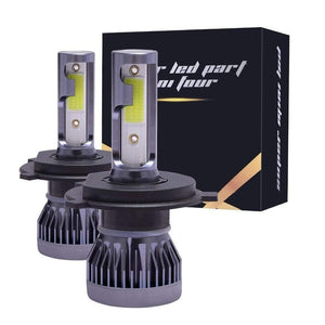 Planet Gates Mini H4 H7 LED Car Headlight Kit 6000K 3000K 8000K 72W 12000LM H1 H11 9005 HB3 9006 HB4 H8 6000K Bulbs Car Accessories