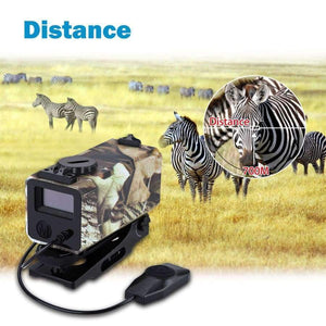 Planet Gates Mini Hunting Scope Tactical Rifle Scope Speed Measure Distance Meter OLED Trail with Rail Mount Lightweight