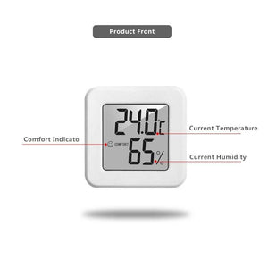 Planet Gates Mini Indoor Thermometer LCD Digital Temperature Room Hygrometer Gauge Sensor Humidity Meter Indoor Thermometer Temperature