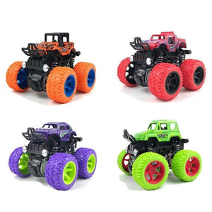 Planet Gates Mini Inertial Off-Road Vehicle Pullback Children Toy Car Plastic Friction Stunt Car Juguetes Carro kids toys for boys