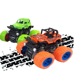 Planet Gates Mini Inertial Off-Road Vehicle Pullback Children Toy Car Plastic Friction Stunt Car Juguetes Carro kids toys for boys