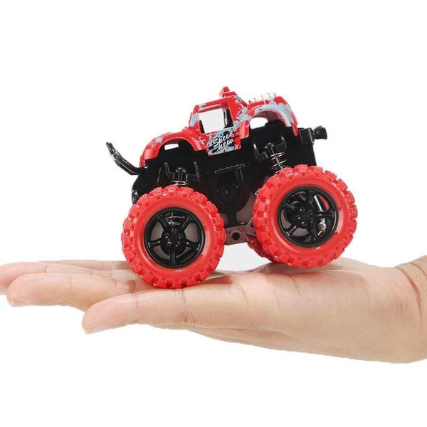 Planet Gates Mini Inertial Off-Road Vehicle Pullback Children Toy Car Plastic Friction Stunt Car Juguetes Carro kids toys for boys