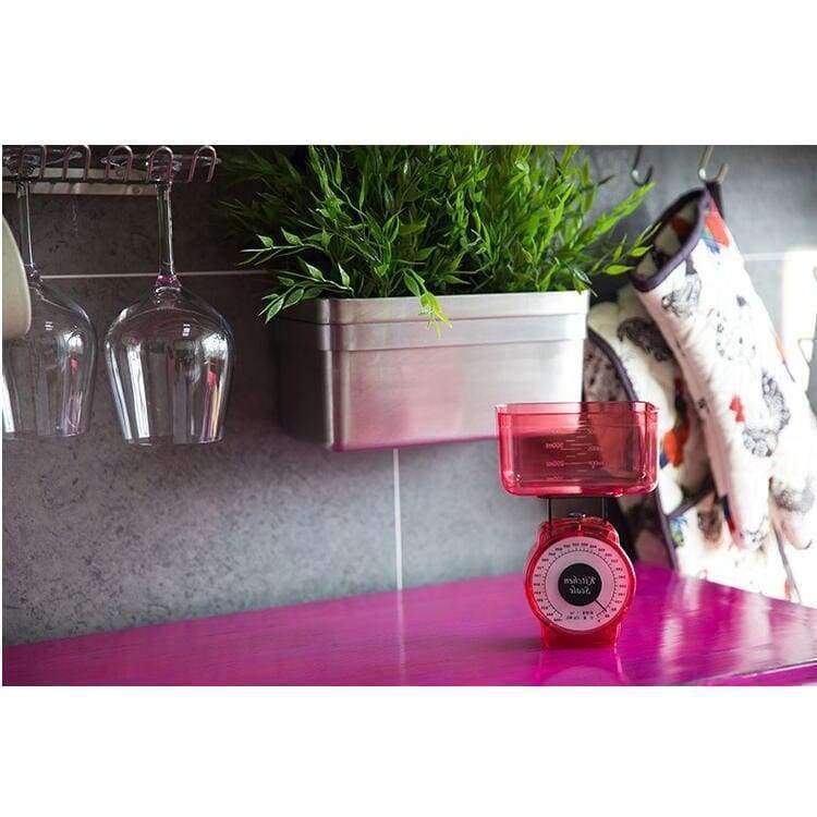 Planet Gates Mini kitchen Scale With Tape Measure and Compass Mechanical Scales Balance Measuring Weight Cooking tool Kitchen Accessories