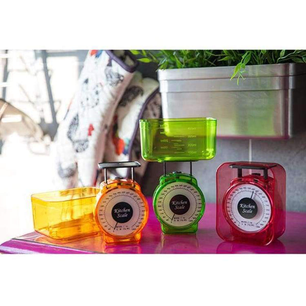 Planet Gates Mini kitchen Scale With Tape Measure and Compass Mechanical Scales Balance Measuring Weight Cooking tool Kitchen Accessories