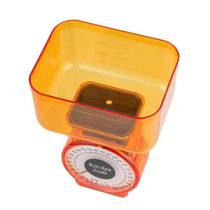 Planet Gates Mini kitchen Scale With Tape Measure and Compass Mechanical Scales Balance Measuring Weight Cooking tool Kitchen Accessories